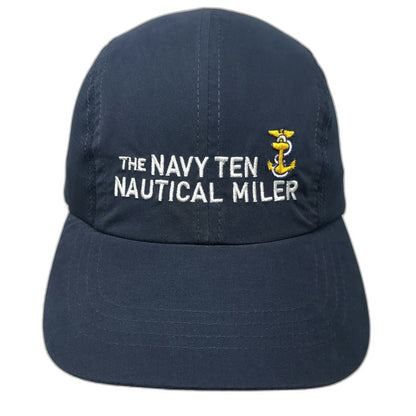 Headsweats Navy Ten Nautical Miler Blue One Size Baseball Cap Strapback Hat