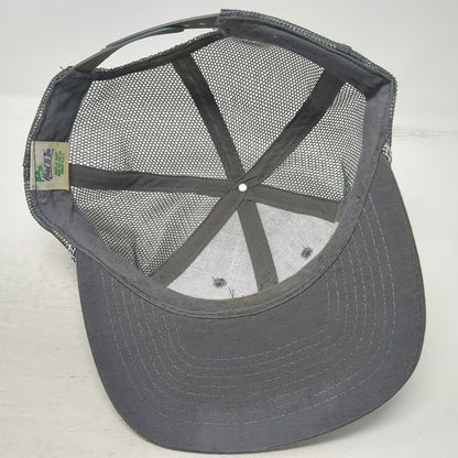 Head To Toe Trucker Hat Gray Snapback Idaho Fish Game Wildlife Heritage Vintage