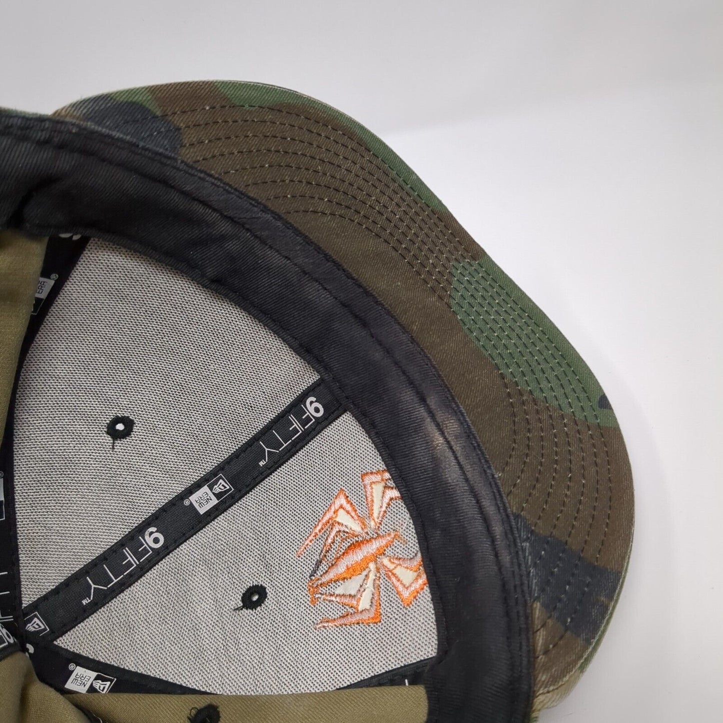 Rekluse Spider Snapback Hat Camouflage OSFM Embroidered New Era 9Fifty