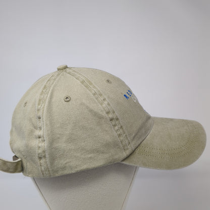 Red Rock Canyon Slideback Baseball Cap Brown One Size Adjustable Embroidered