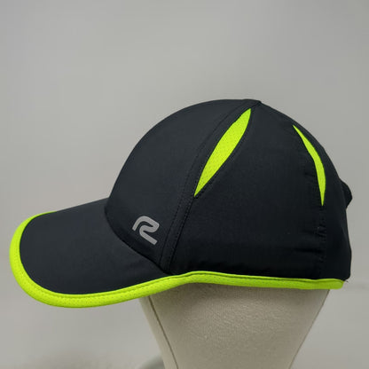 Road Runner Sports Baseball Cap Black One Size Mesh Running Performance Hat