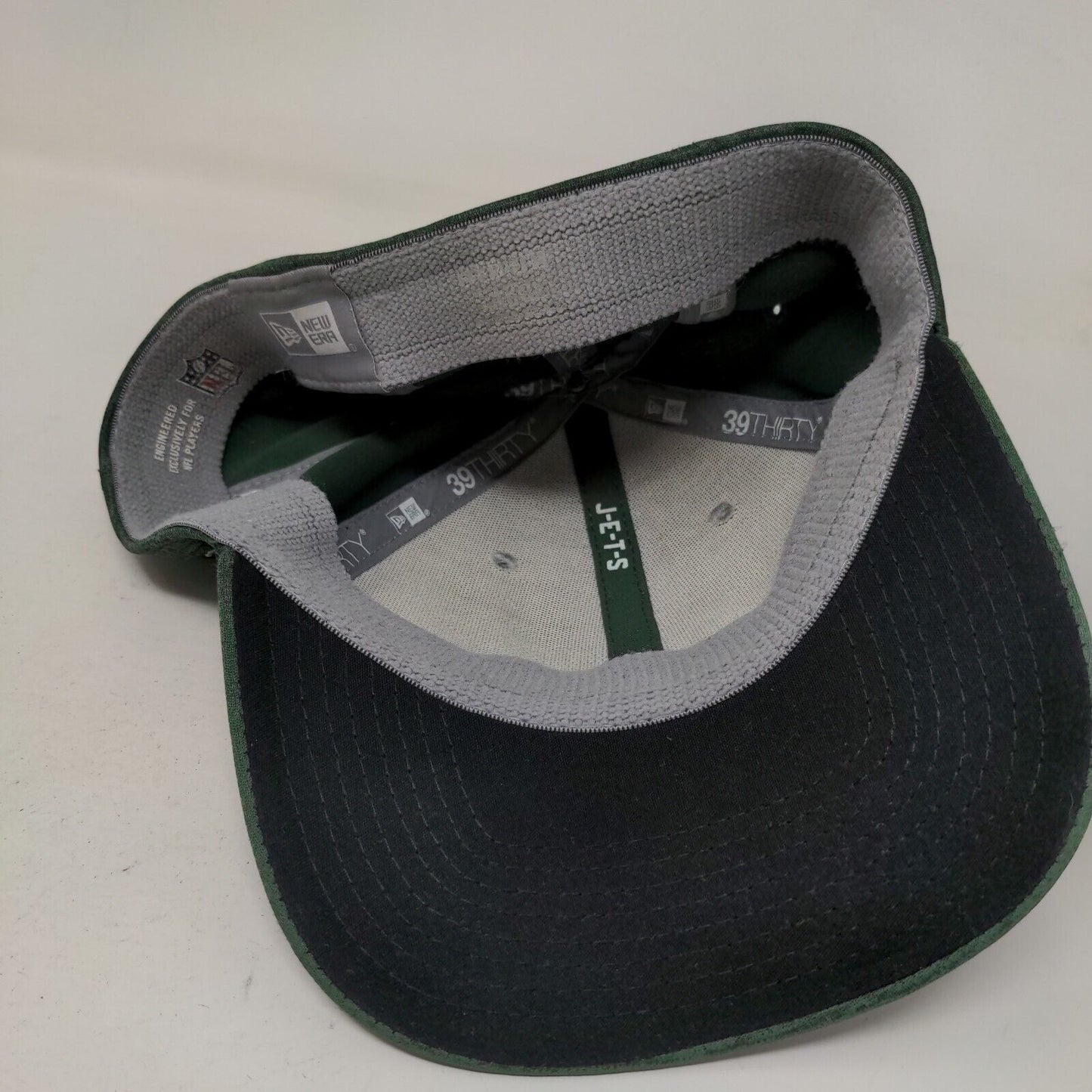 New Era Men's Fitted Hat Green Gray New York Jets 3D Logo 39Thirty