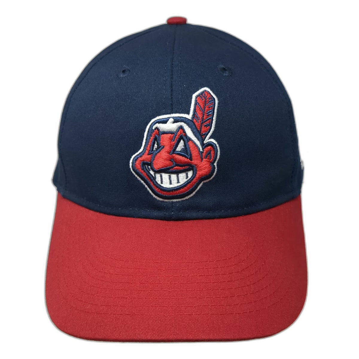 OC Sports Cleveland Indians MLB Baseball Cap Blue Red White One Size Mascot Hat