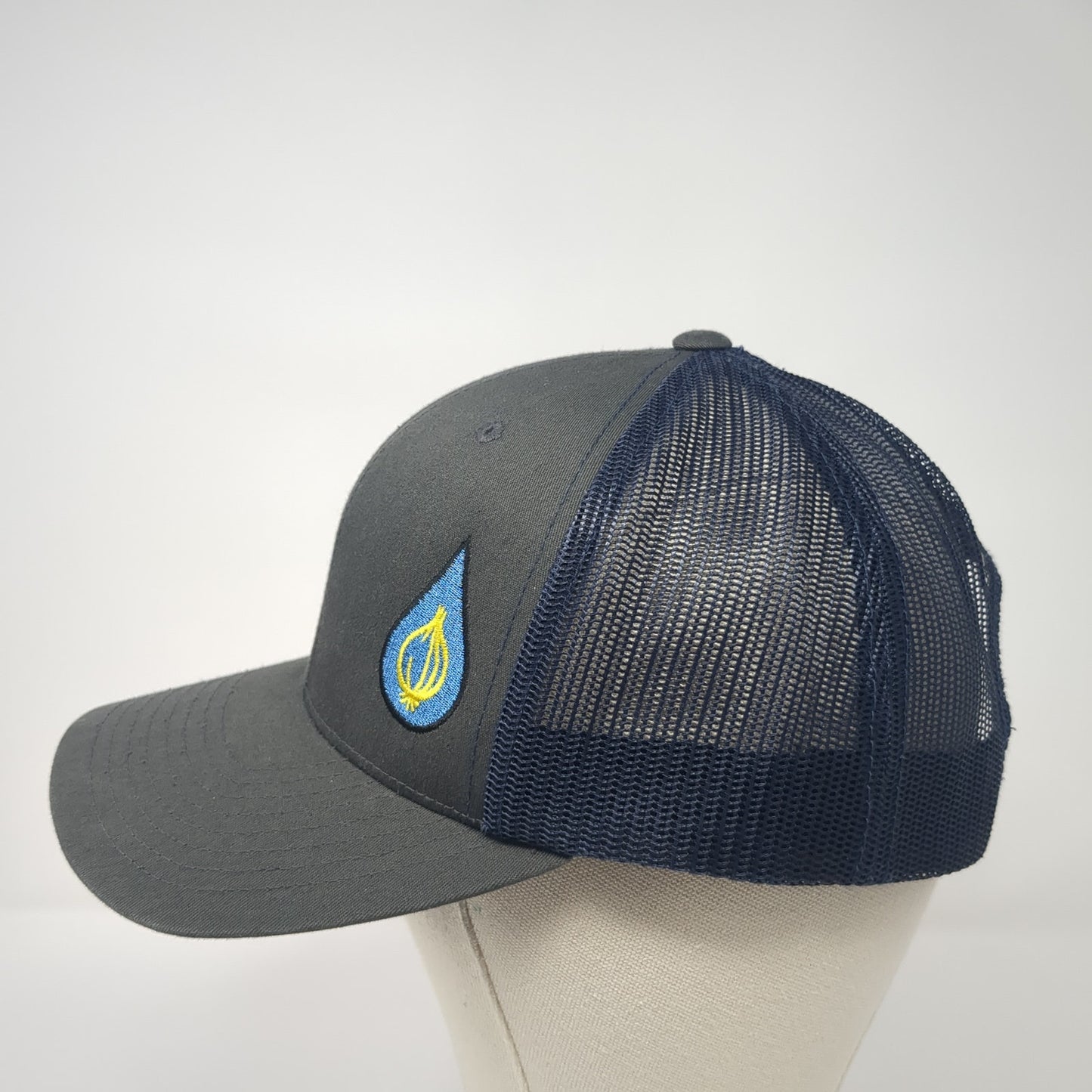 Aqua Irr Snapback Mesh Back Trucker Hat Multicolor One Size Yupoong