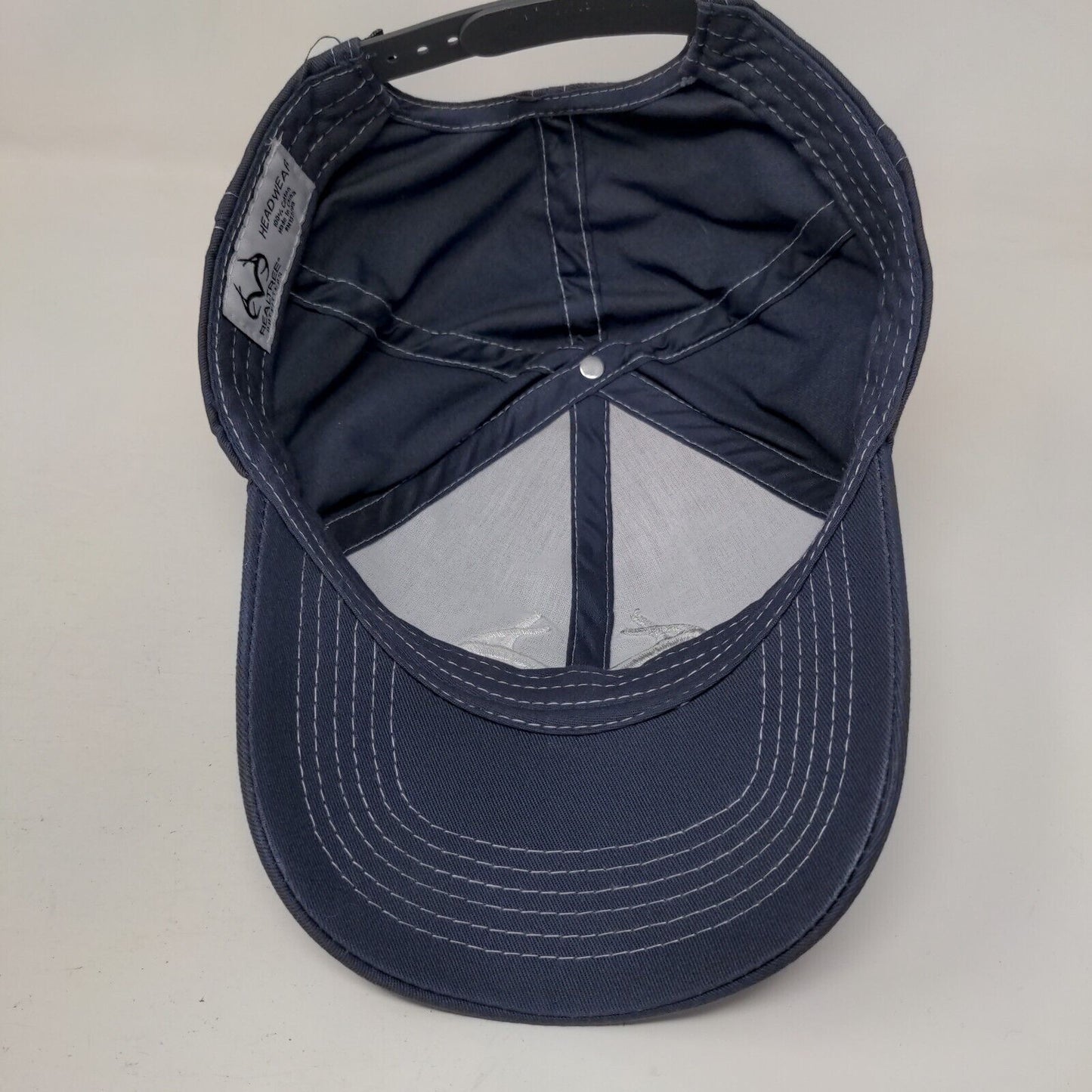 Realtree Outfitters Snapback Hat Blue One Size Embroidered 6 Panel