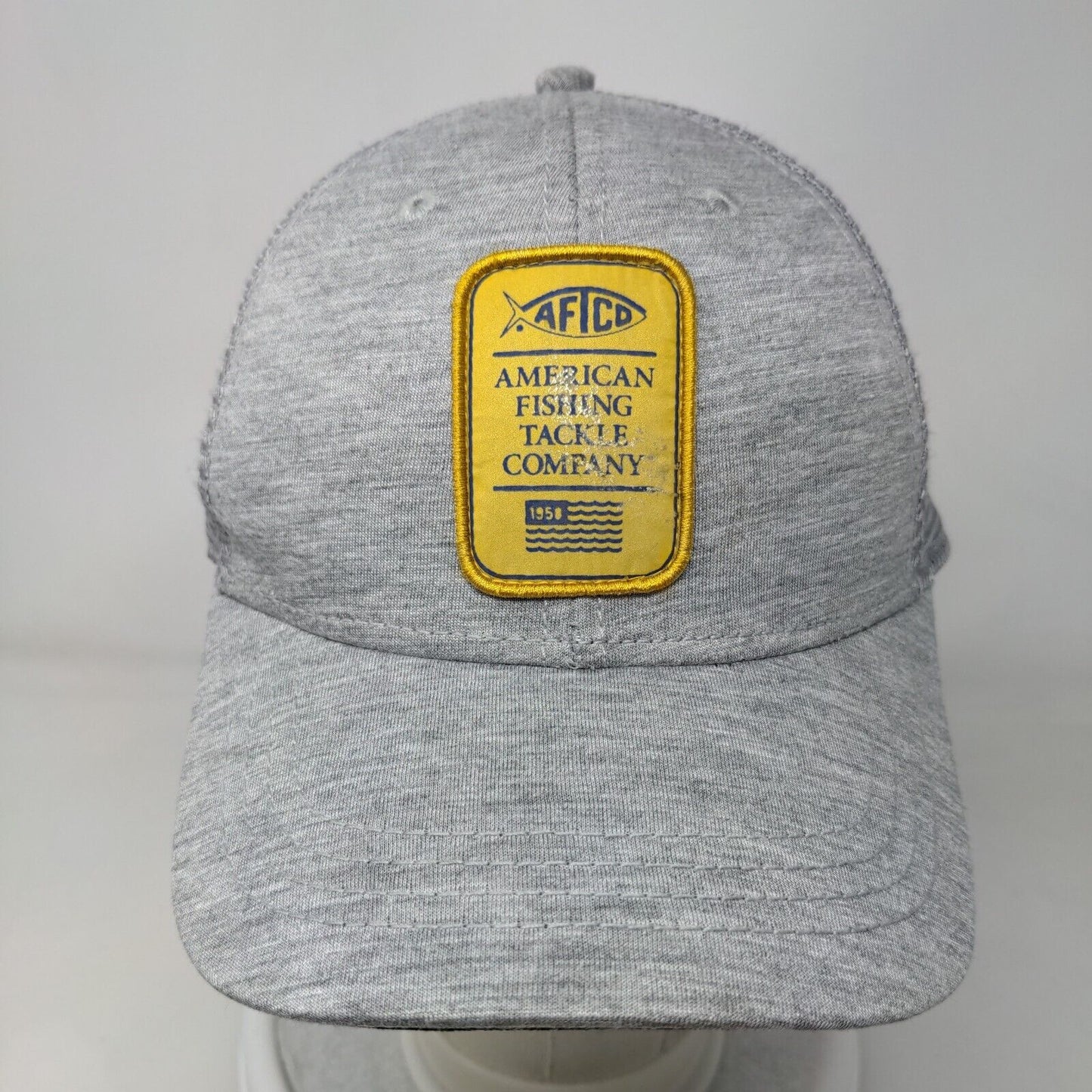 AFTCO American Fishing Tackle Company Snapback Trucker Hat Gray OSFM