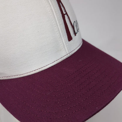 Aae's Snapback 112 Trucker Hat Red One Size Adjustable Mesh Back Richardson