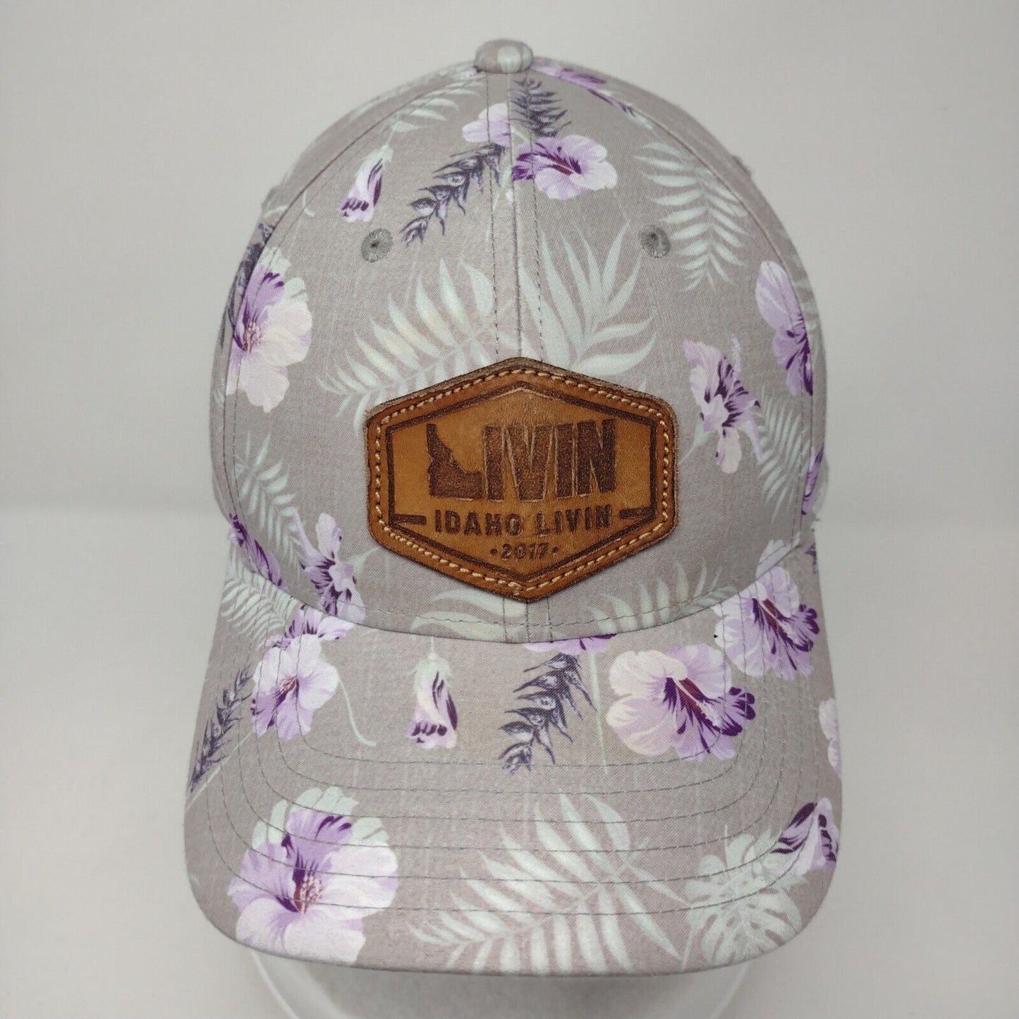 Idaho Livin Strapback Hat Multicolor OSFA Floral Hawaiian Sportsman