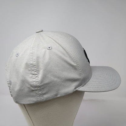 Callaway Snapback Gray Hat One Size Structured Golf Cap Breathable Script Logo