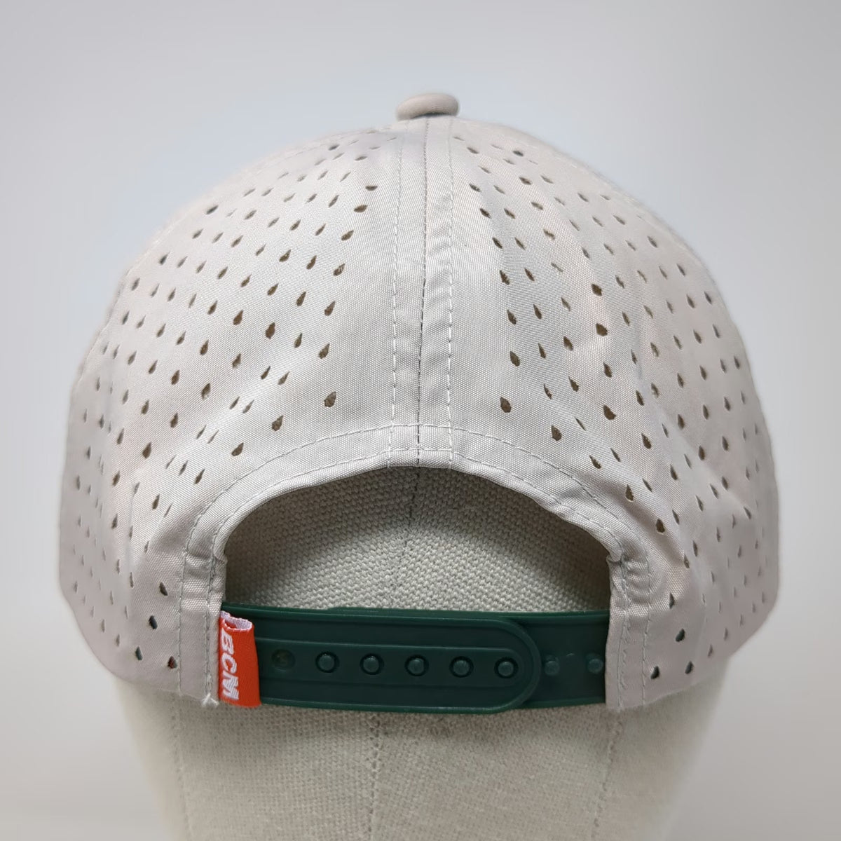 Trucker Hat Beige One Size Boise Co-Op Market Rope Orange Underbrim
