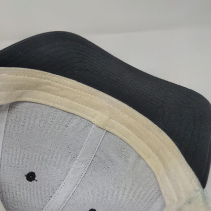 Richardson Snapback Trucker Hat Black OSFA Adjustable Mesh Back 6 Panel