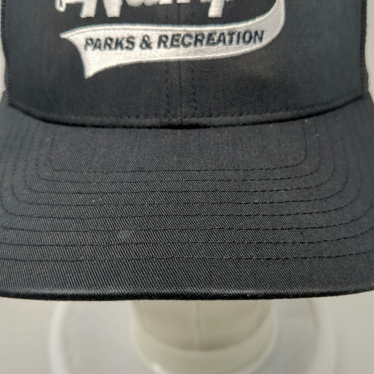 Richardson Trucker Hat Black S Nampa Parks & Recreation Baseball Mesh Snapback