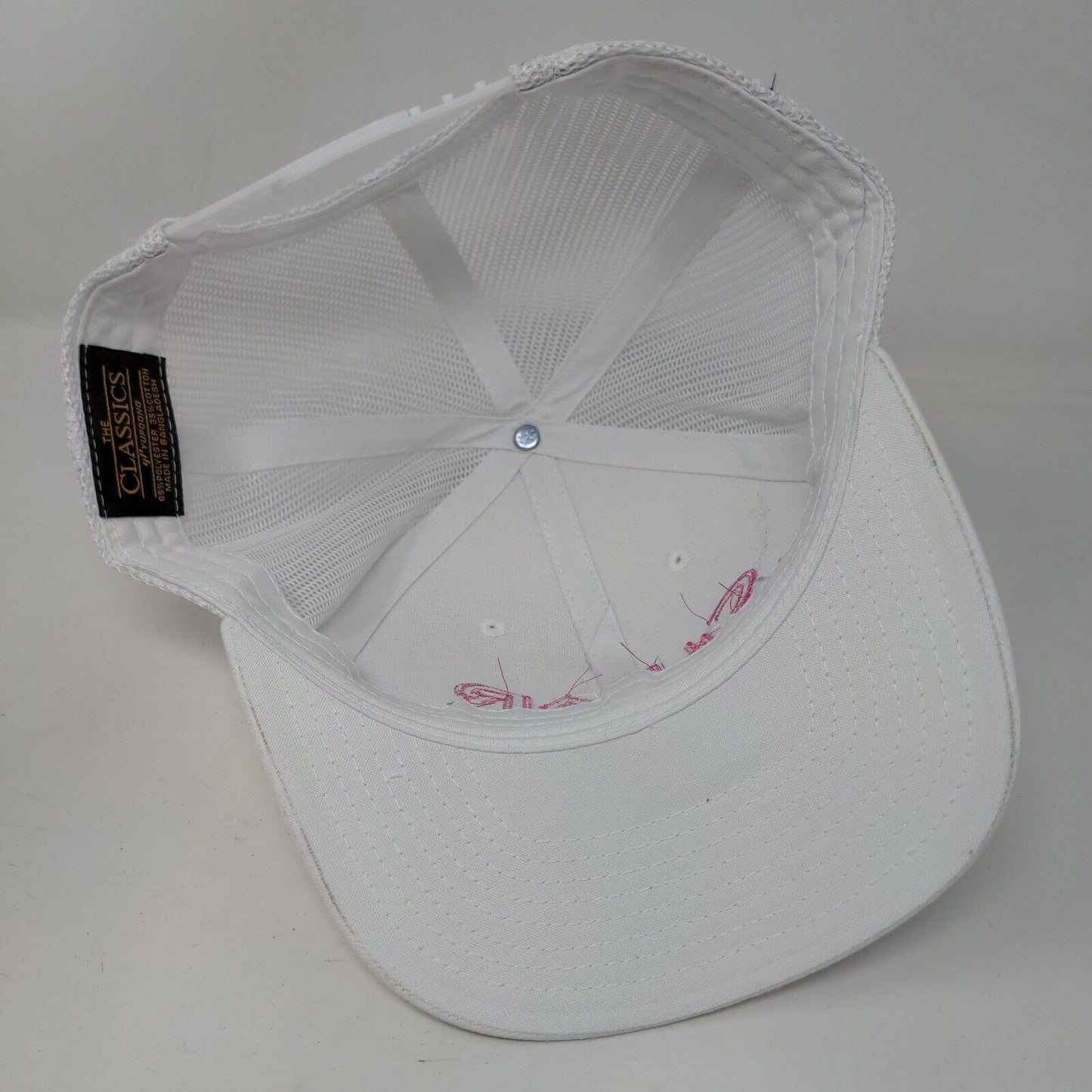 Clear Pickleball Snapback Trucker Hat White One Size The Classics Yupoong