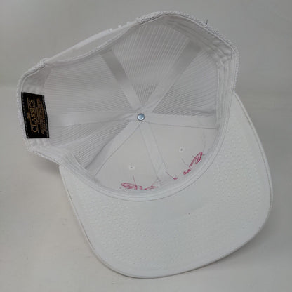 Clear Pickleball Snapback Trucker Hat White One Size The Classics Yupoong