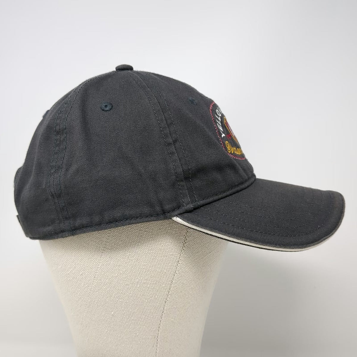 Camp David Yellowstone National Park Gray Baseball Cap One Size Strapback WY