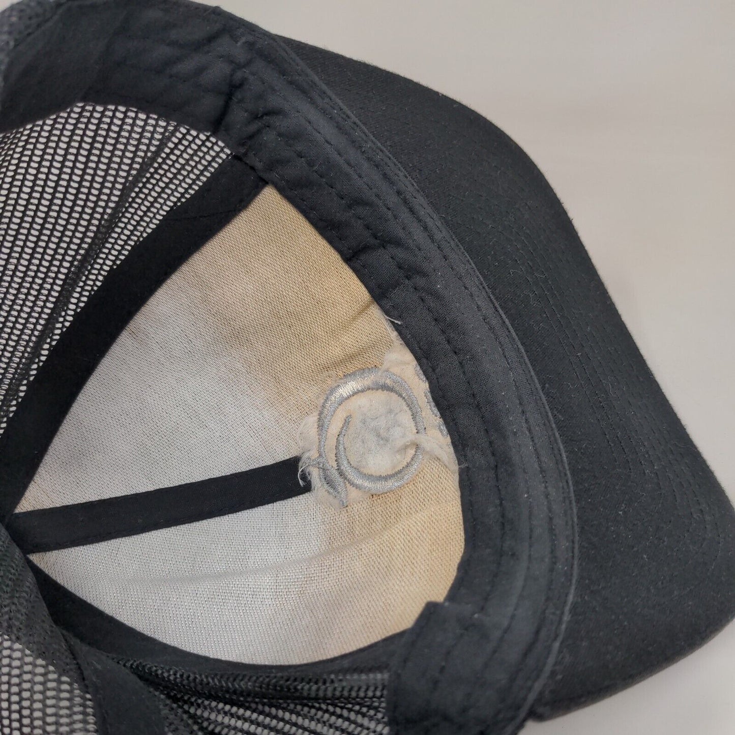 Florida Snapback Trucker Hat Black OS Adjustable Mesh Back Pacific Headwear