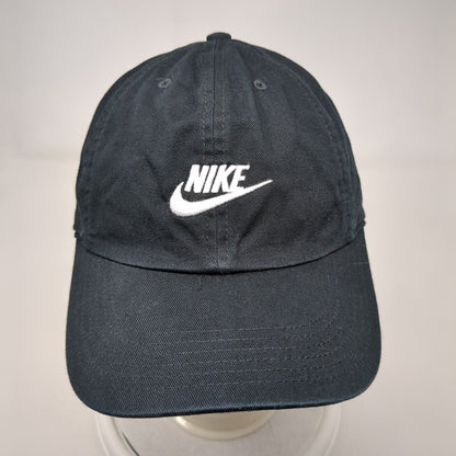 Nike Slideback Hat Black OSFA Adjustable Embroidered Swoosh Heritage86