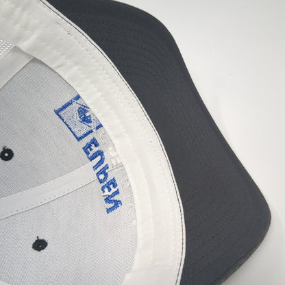 Eupen Cable USA Snapback Trucker Hat Gray One Size Mesh Back Yupoong