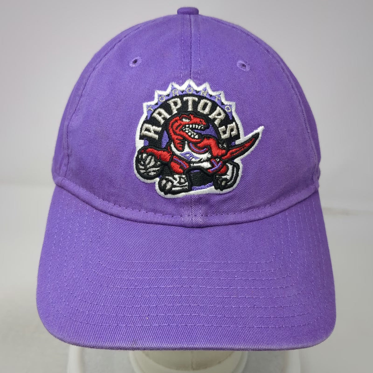 New Era Toronto Raptors NBA Purple Cap One Size HWC 9TWENTY Slideback Hat Retro