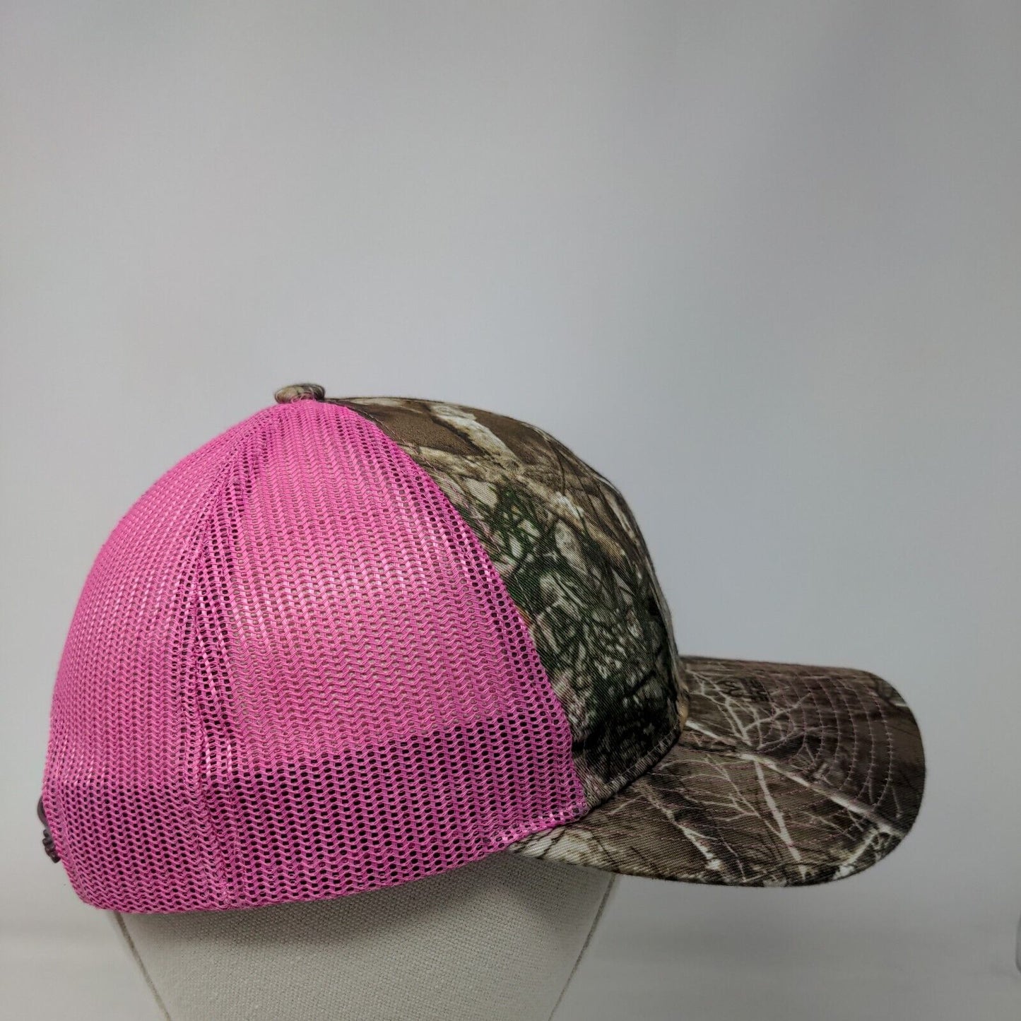 2050 Club Snapback Mesh Back Trucker Hat Camo Small Richardson