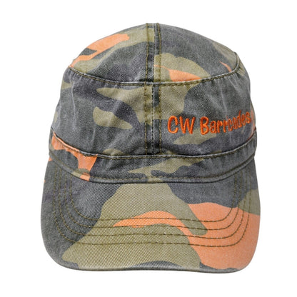 CW Barricades Inc Cadet Army Cap Camouflage One Size Adjustable Embroidered Otto