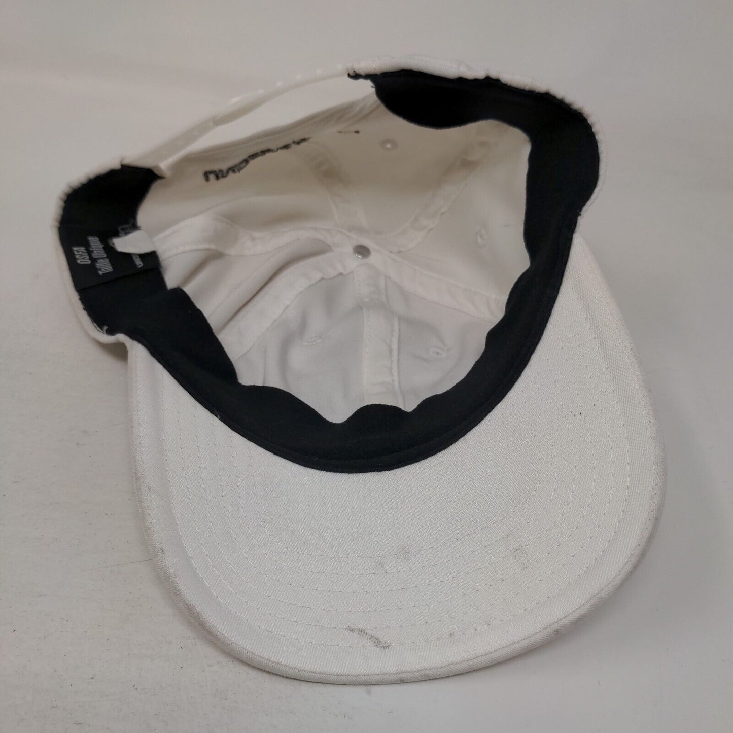 Under Armour Snapback Hat Cream OSFA Adjustable Embroidered Patriotic 6 Panel