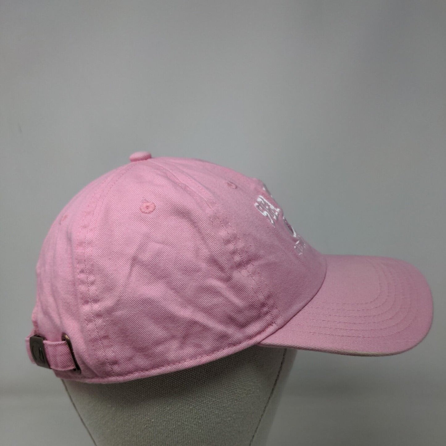 Sea Isle City New Jersey Est 1882 Slideback Hat Pink OSFA Adjustable Embroidered