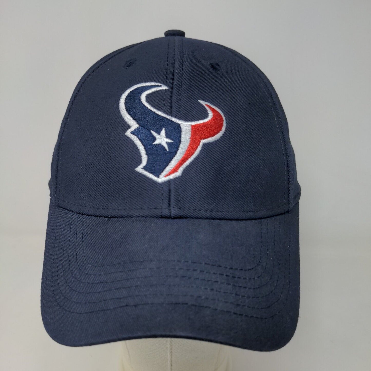 NFL Team Apparel Boys Strapback Hat Blue Size Youth Houston Texans Logo