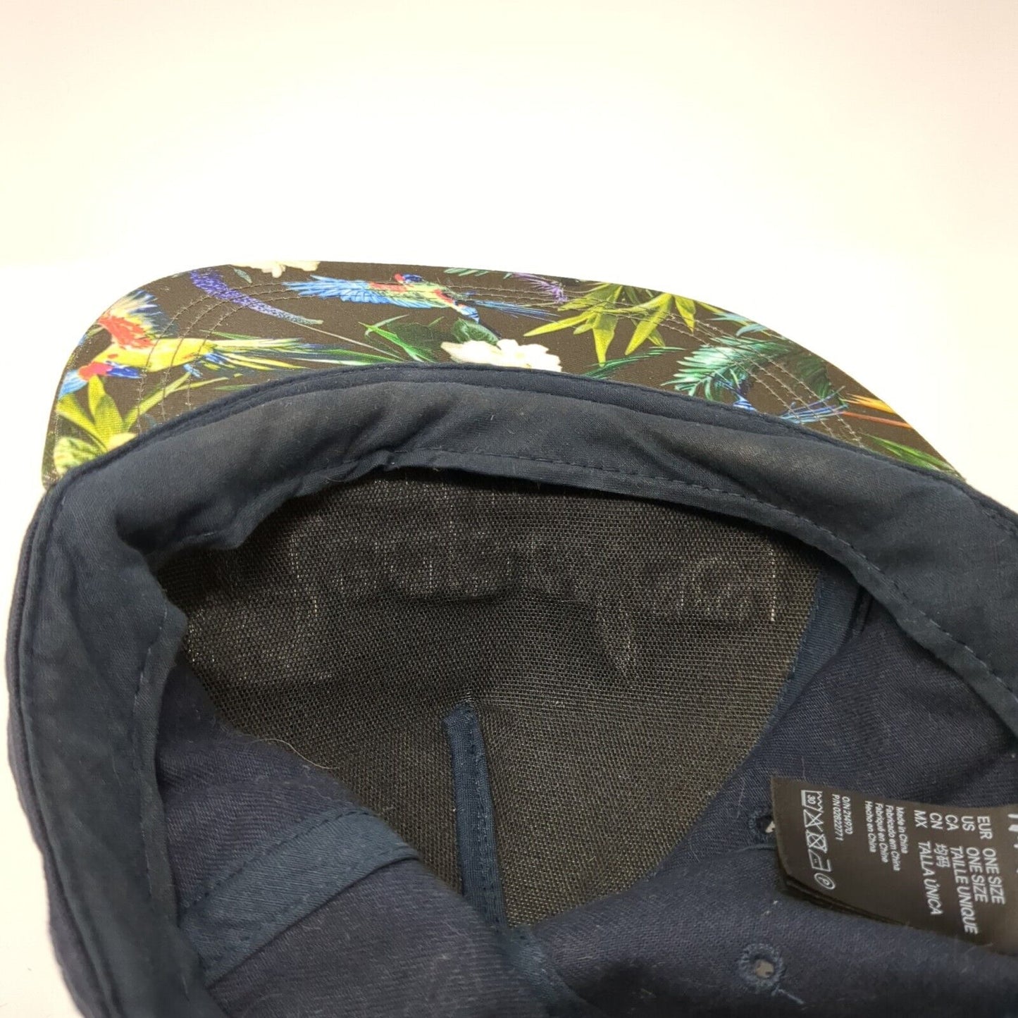 Acapulco Snapback Hat Multi One Size Embroidered Tropical Divided by H&M