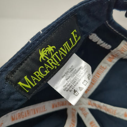Margaritaville Baseball Cap Blue One Size Grand Turk BWI Contrast Stitch Hat