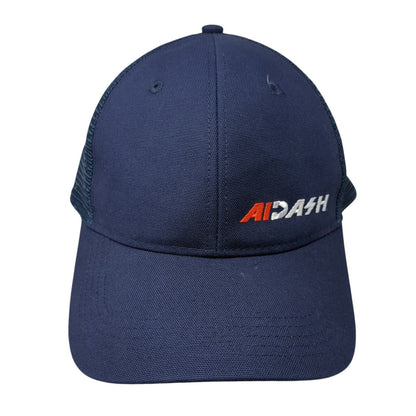 Carhartt Snapback Mesh Back Trucker Hat Blue One Size AiDash Adjustable