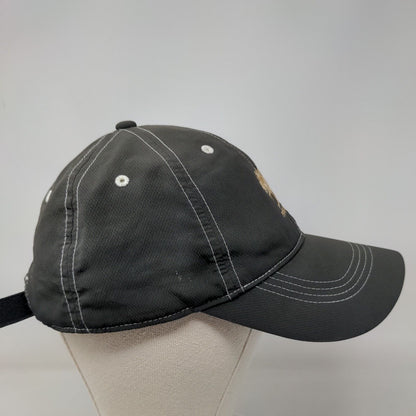 Mission Hills Strapback Hat Black OSFM Embroidered 6 Panel Nike Golf