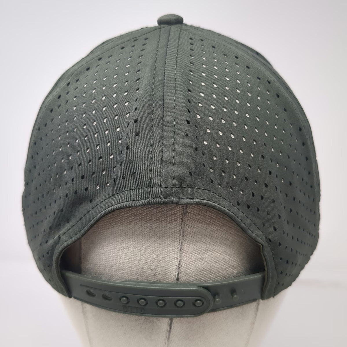 OTTO Trucker Hat Green One Size Perforated Snapback Elmore County Sportsmen