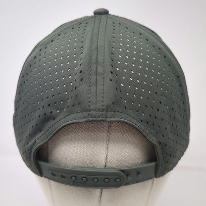 OTTO Trucker Hat Green One Size Perforated Snapback Elmore County Sportsmen