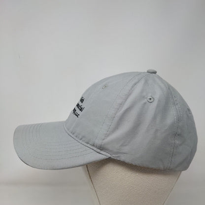 Golish Financial Group Strapback Hat Greenish Gray One Size Sope Creek