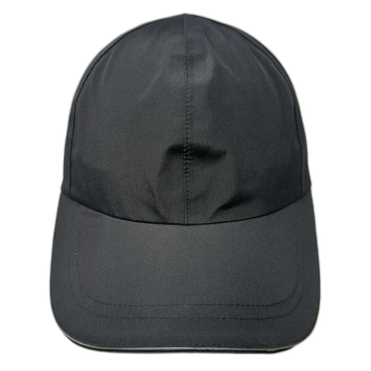 Lululemon Baseball Cap Black One Size Strapback Reflective Polyester Logo Hat