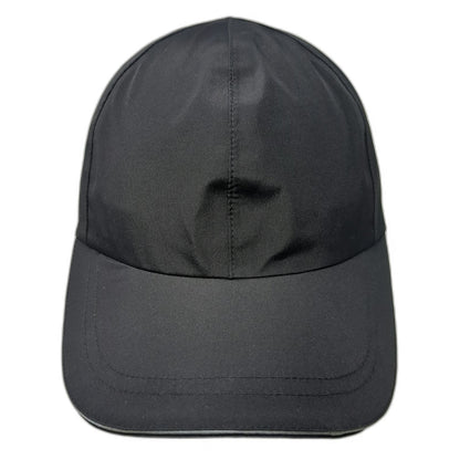Lululemon Baseball Cap Black One Size Strapback Reflective Polyester Logo Hat