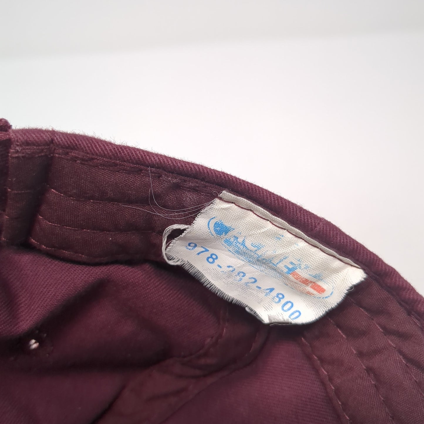 Stag Beer Strapback Hat Red One Size Adjustable Embroidered 6 Panel