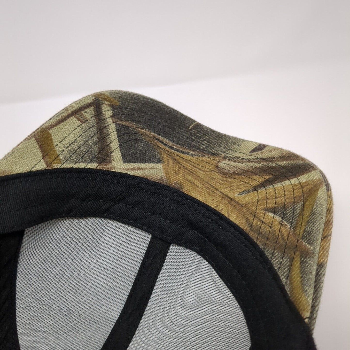 CFS Leather Patch Snapback Hat Camo One Size Adjustable Hunting Outdoor