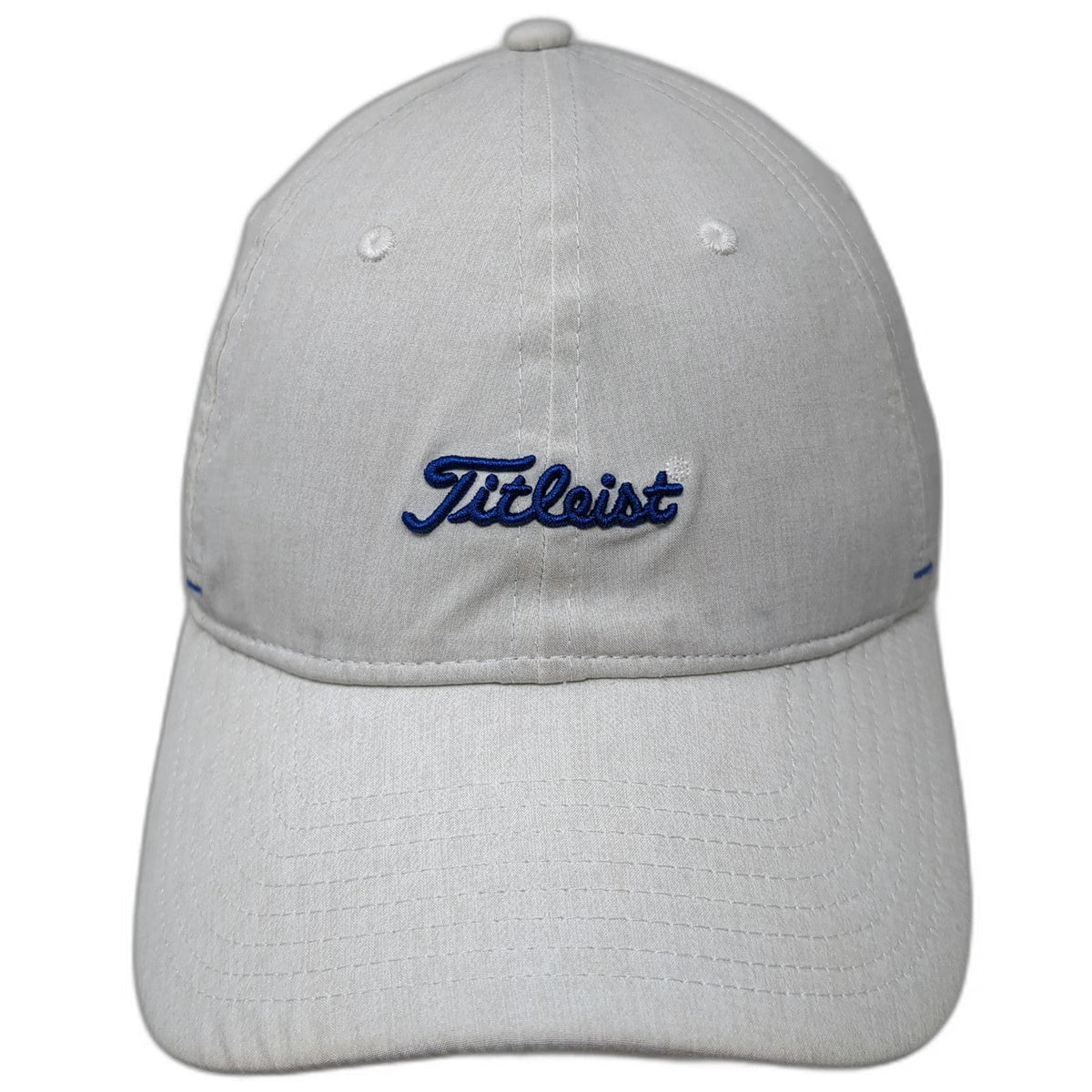 Titleist Baseball Cap Gray One Size Golf Hat Performance Strapback Embroidered