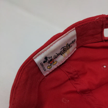 Disney Vacation Club Member Slideback Hat Red 58cm Embroidered Walt Disney