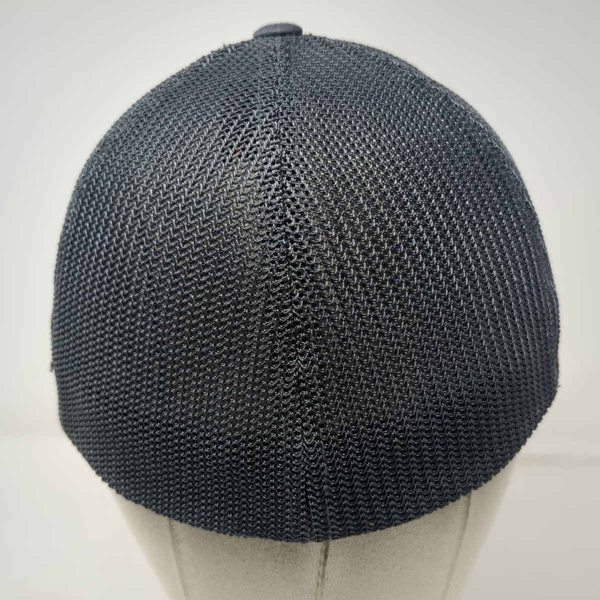 Port Authority Baseball Cap Gray M Butte Fence Buffalo Mesh Flexfit Patch Hat