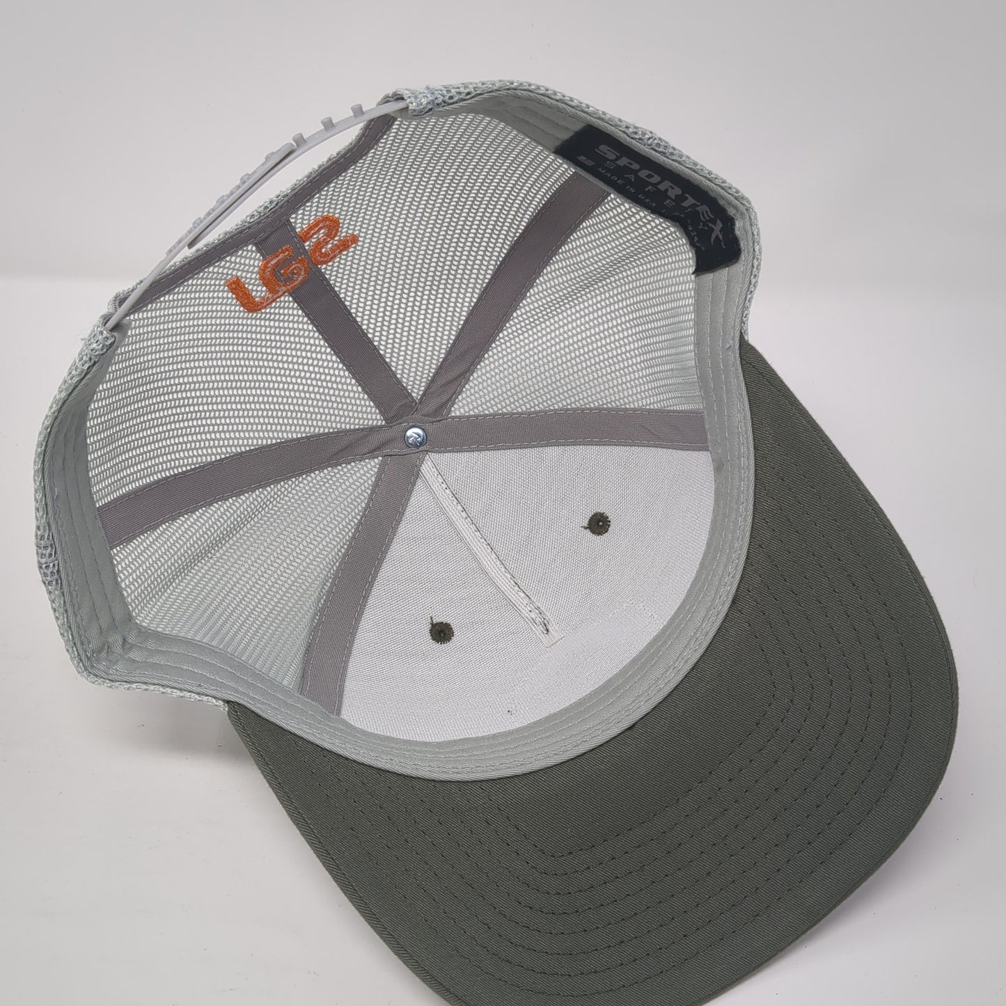 Atrisco Solar 300 MW Snapback Trucker Hat Green OS Adjustable Sportex Richardson