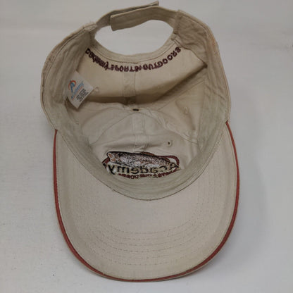 Academy Sports & Outdoors Strapback Hat Tan One Size Adjustable Embroidered