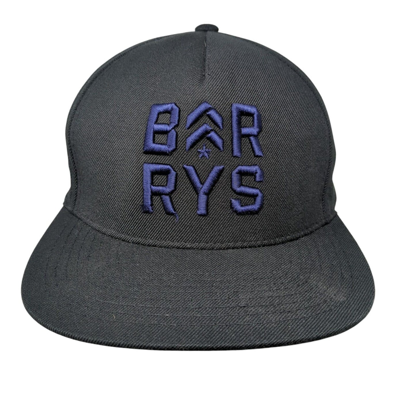 Barys Snapback Hat Black OSFA Adjustable Embroidered The Classics Yupoong