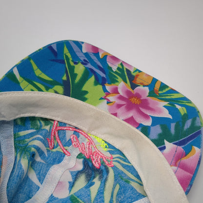 Kona Hawaii Snapback Hat Multicolor One Size Adjustable Floral Hawaiian