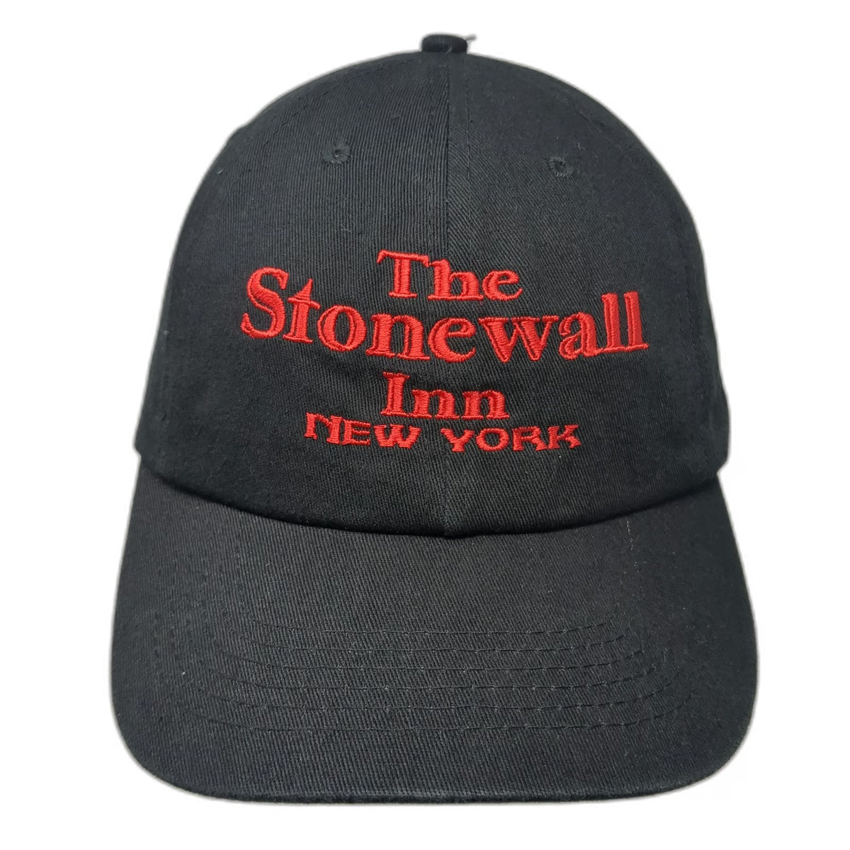 Hit Wear Baseball Cap Black One Size The Stonewall Inn New York Hat Slideback