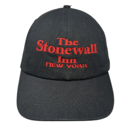 Hit Wear Baseball Cap Black One Size The Stonewall Inn New York Hat Slideback