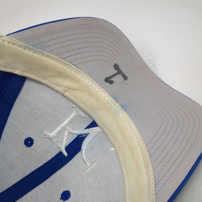 Kansas City Royals MLB Outdoor Cap Snapback Blue M Hat Stitched KC Logo 6 Panel