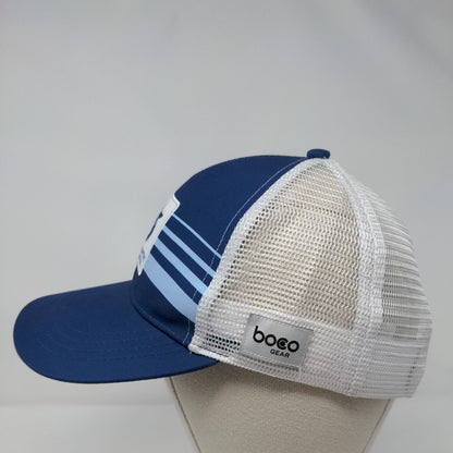 Bac Country Film Festival Snapback Trucker Hat Blue OSFM Mesh Back Boco Gear